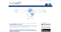 Desktop Screenshot of careerscampus.com